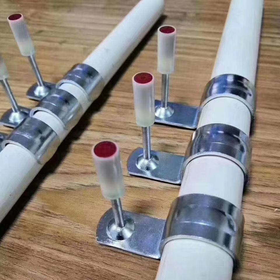 Shooting nail card pipe nail 16 20 25 32 40 pipe card nail 4 points 6 points line pipe hanging ceiling gun nail water pipe artifact