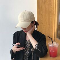 Rosex Tangk Korean solid color baseball cap summer hat childrens leisure cap Sun Hat sun hat face small face