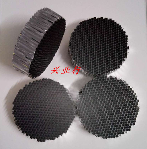 Processing of customized circular aluminium honeycomb wind tunnel aluminium honeycomb ventilation fairings