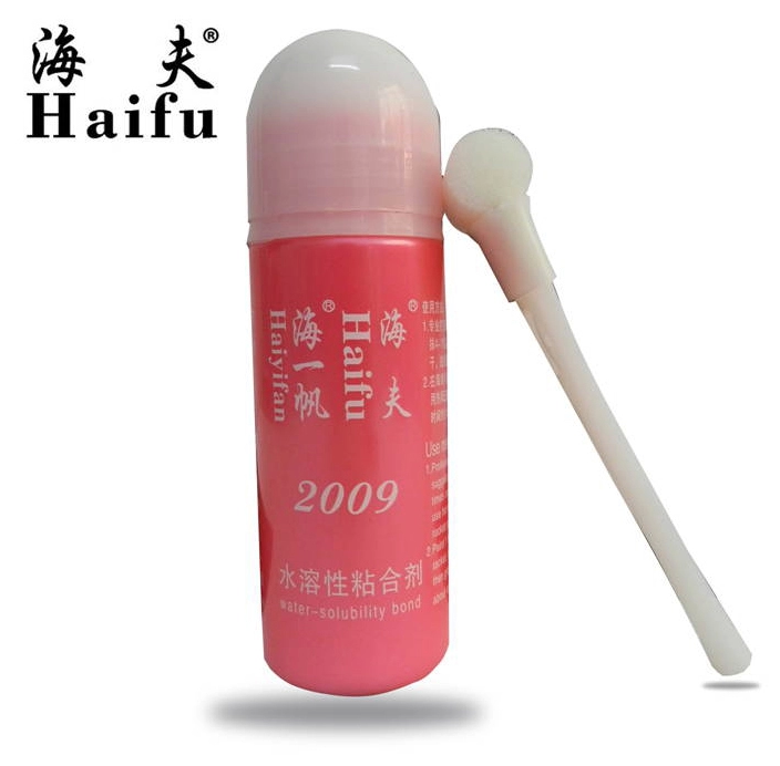 Authentic Haifu Chất keo vô cơ tan trong nước Bàn bóng cao su bọt biển cơ sở bàn chải đặc biệt 100ML giày bóng bàn nữ