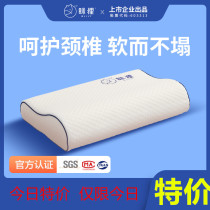 Squinting raccoon memory cotton pillow helps sleep Summer special memory pillow Student single double male cervical spine pillow