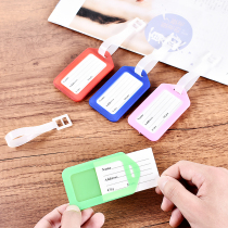 Luggage tag tag boarding pass luggage luggage tag luggage tag plastic luggage tag card card set