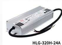 Taiwan Mingwei Power HLG-320H-24A 320W 24v waterproof PFC constant current adjustable LED power supply