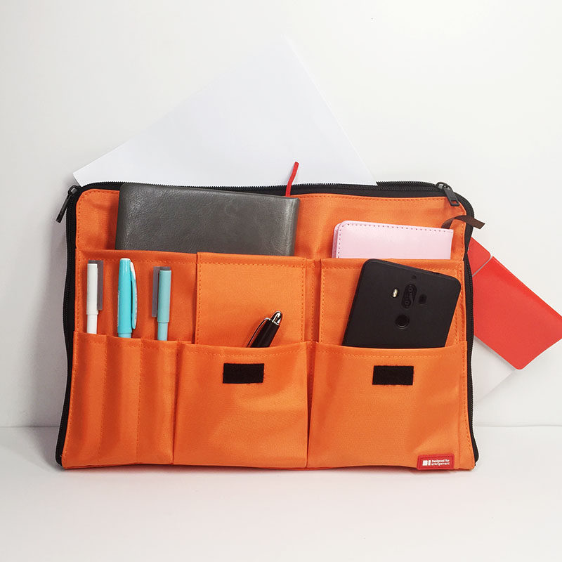 Clear cabin special price LIHIT LAB multifunction cashier bag hands account This cover large capacity Business learning pen bag-Taobao