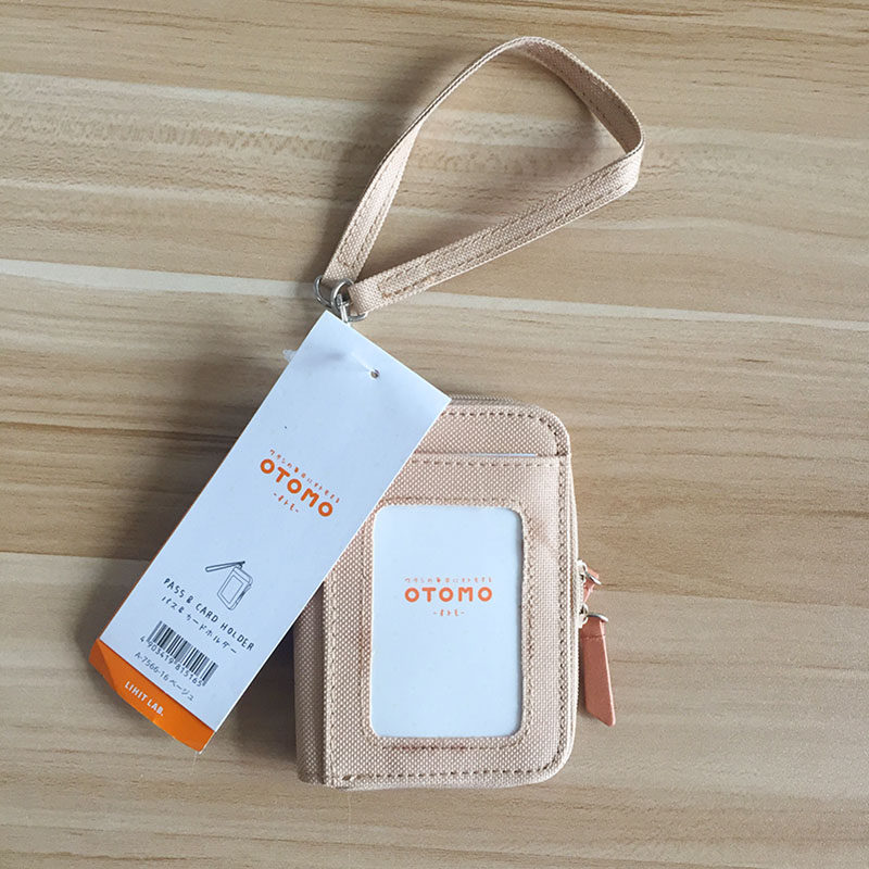 Japan Import LIHIT LAB Business Card Cards Bank Card Banking Card Contained A7566 Portable Zero Wallet Document Sleeve-Taobao
