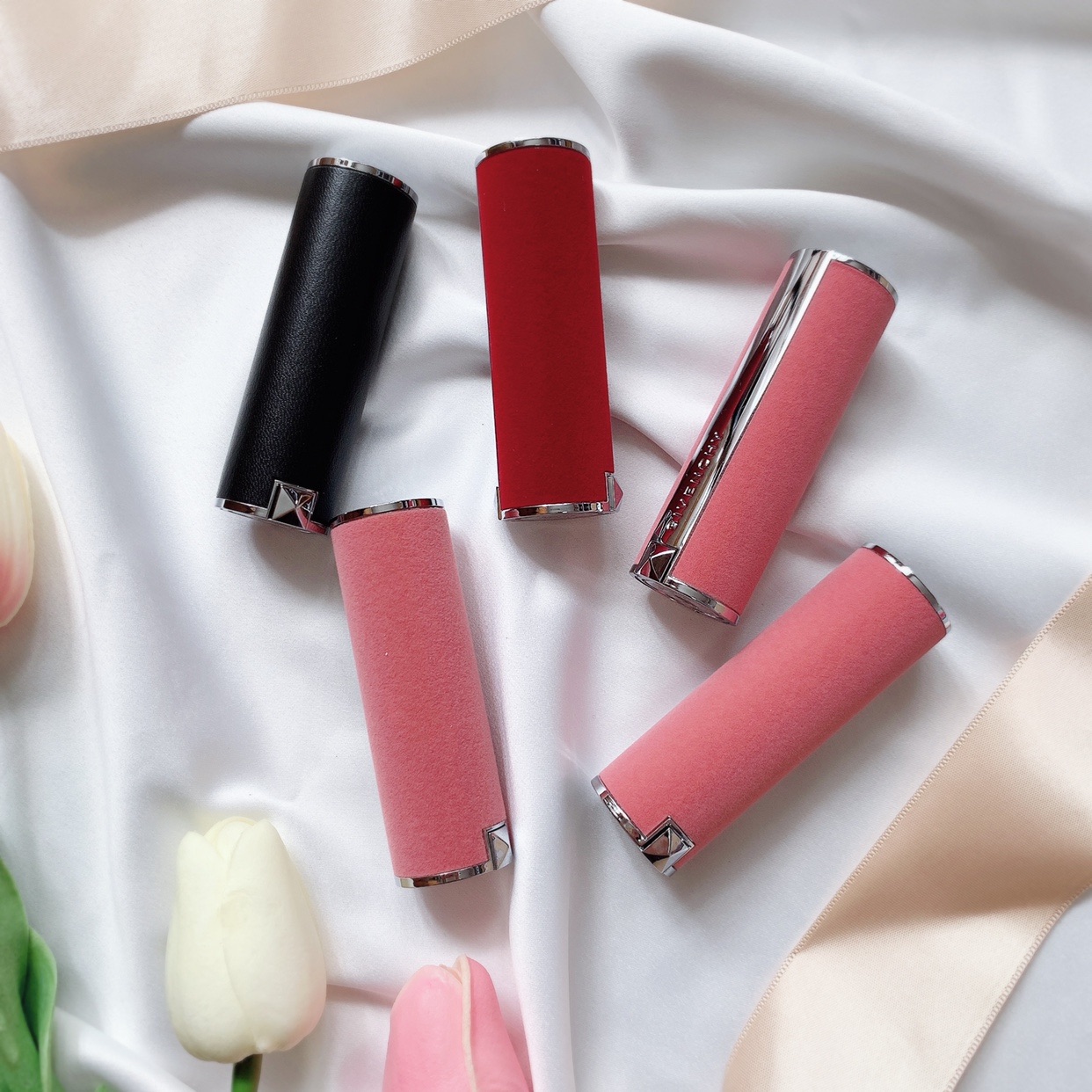 GivenchyGIVENCHY Lambskin Red Fan Velvet Lipstick Lipstick 333 307 N37 N27 N17 N39