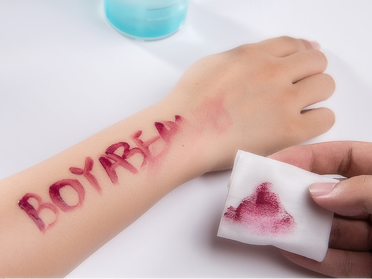 Nước tẩy trang nhẹ nhàng và nhạy cảm Cơ mặt ba trong một sạch sâu không gây kích ứng mắt và tẩy trang môi nhấn mắt không cay dau tay trang