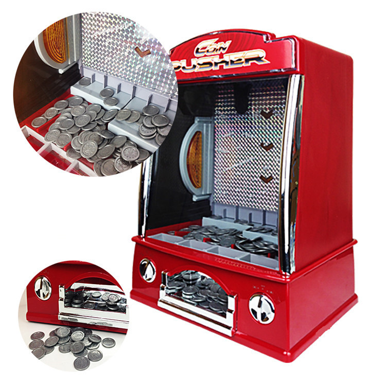 Tiktok-Style Mini Home Coin-Operated Machine, Small Electric Game Machine, Amusement Machine, Children's Entertainment Toy