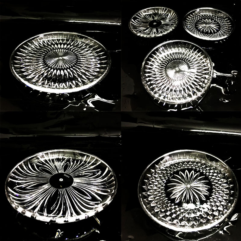 Alcohol spirit special KTV Acrylic art snack plate Household creative plastic fruit plate Bar snack plate Fruit plate