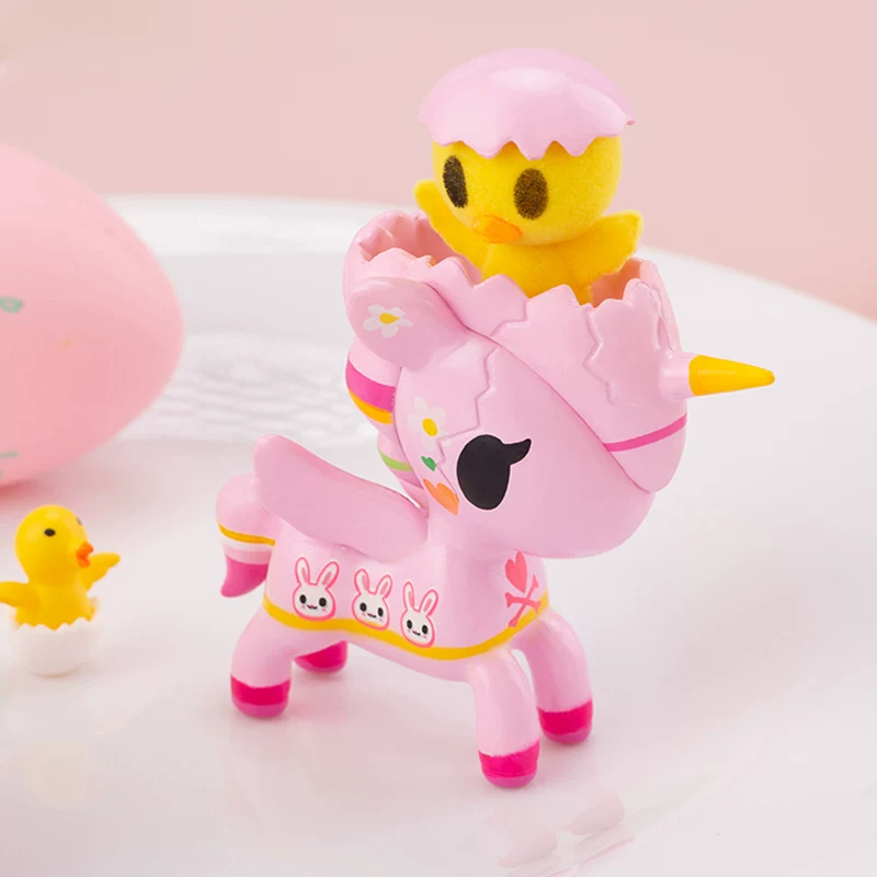 Тao Qidci TOKIDOKI Единорог Пасхальное специальное лимитированное яйцо Карты Руки Лаборатории Настольная качель