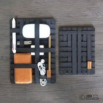 Ultra-light elastic storage board travel travel portable accessories bag data cable finishing box headset digital storage bag