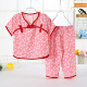 . Childrens bông lụa pajama set mùa hè mỏng điều hòa không khí quần áo nhỏ và trẻ chàng trai cô gái với nhà ngắn tay.