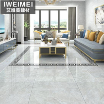 Foshan King Kong all-body marble tiles Living room dining room 800x800 tiles modern simple gray floor tiles