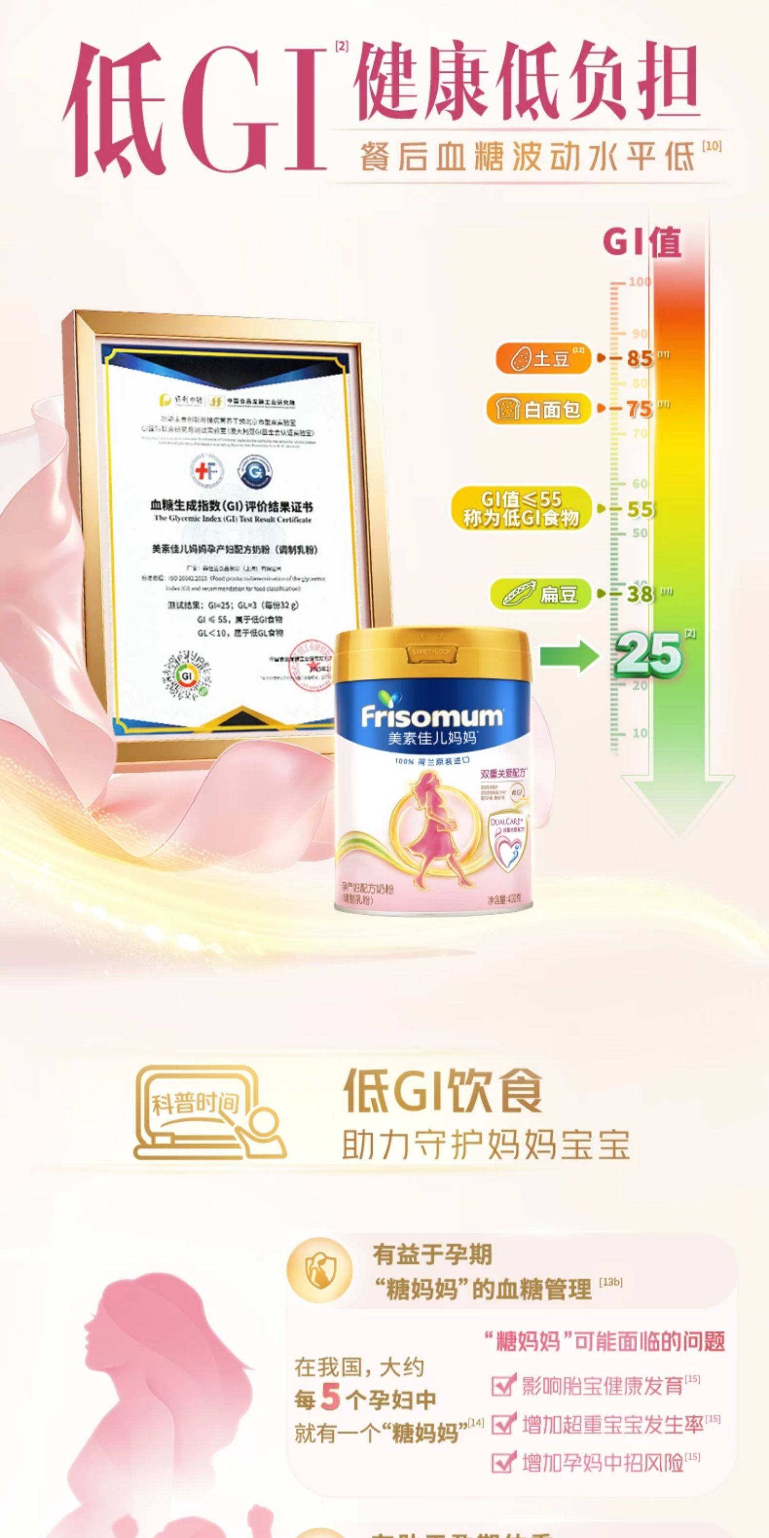 【新品】美素佳儿妈妈孕产妇配方奶粉（调制乳粉）400g*1罐 — 9