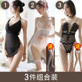 Нижнее белье, эмоциональная униформа, сексуальная пижама для влюбленных, комплект, большой размер