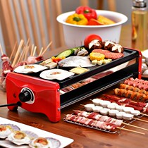 Indoor barbecue stove Household electric oven Shish kebab Small courtyard smoke-free electric plug-in multi-function barbecue grilled fish