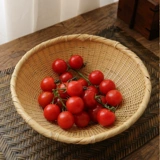 Редактор бамбука бамбука бамбука китайский китайский дзен дзен фруктовый хранение корзина для хранения корзины с закусками