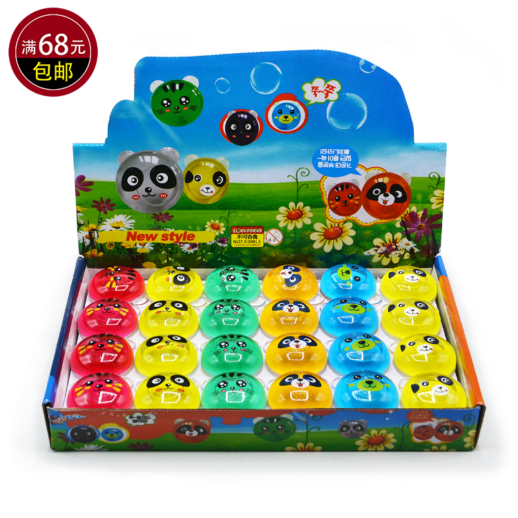 48 Animals Crystal Clay Lanoodles Clay Creative Korea Transparent Jelly Clay Bubble Color Mud Children Handmade Toys