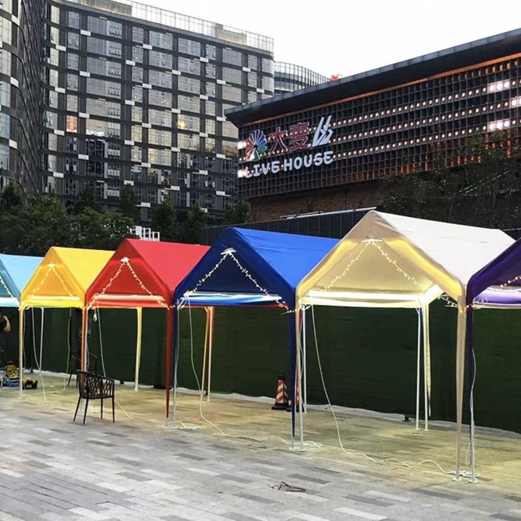 (Tianhengda) Net Red Night Market Tent Pendulum stall in the night Market Tent Herringbone Tent Night Market-Taobao