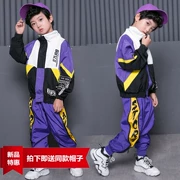 Trang phục khiêu vũ cho trẻ em trai và gái hiphop Bộ nhảy hip-hop cho trẻ em Trang phục jazz mùa thu làn sóng mới