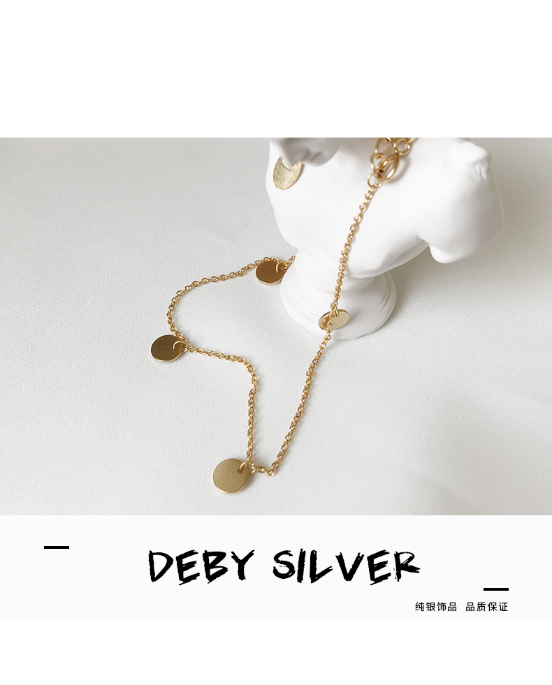 Chaine de cheville Femme DEBY en Argenterie - Ref 3102052 Image 7