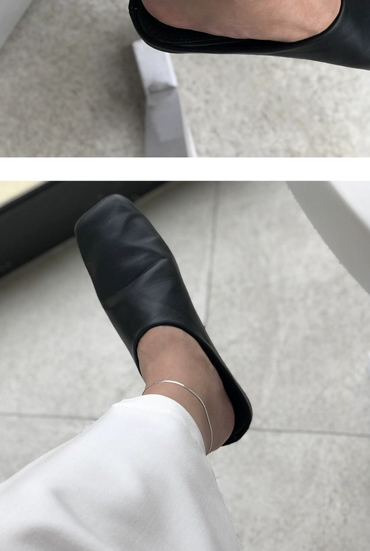 Bạc sterling bạc xã hội nữ vòng chân nam cá tính 2019 phiên bản tiếng Hàn mới đơn giản của xương rắn gió lạnh in mắt cá chân lắc chân nam