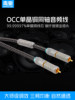 Poison Lizard Single Crystal Copper Coaxial Audio Cable Spdif Digital Audiophile Cable 75 Ohm Digital Audio Signal Cable Decoder