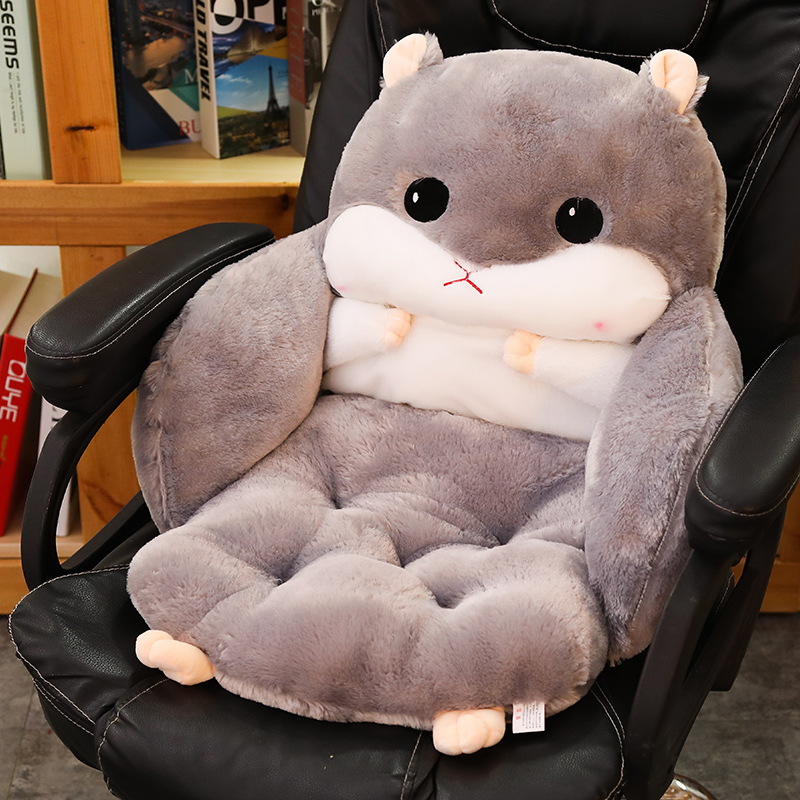 One-piece hamster cushion cushion one student ass cushion chair cushion office chair cushion female tatami winter