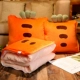Gối dày chăn kép sử dụng xe hơi với ghế văn phòng đệm sofa xe ngủ gối mùa hè mát điều hòa đã được - Trở lại đệm / Bolsters gối để ghế gỗ