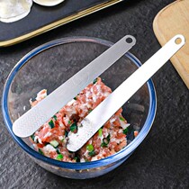 304 stainless steel stuffing bag dumpling digging stuffing spoon artifact steamed buns household stuffing shovel wonton hand stuffing stick tool