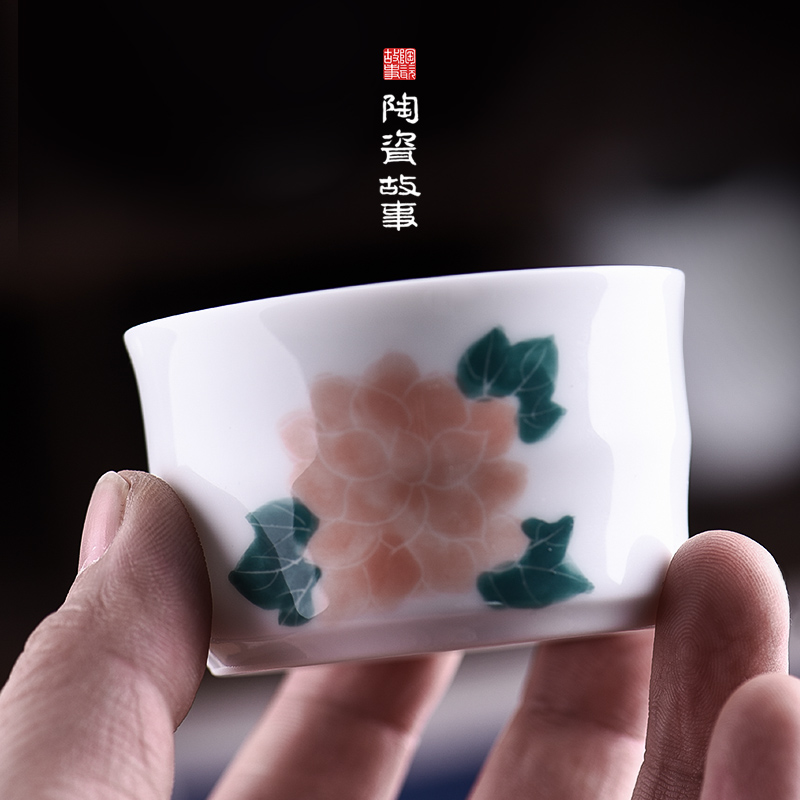 Ceramic fair story) make tea tea filter an artifact tea accessories integrated a cup of tea tea tea insulation hook