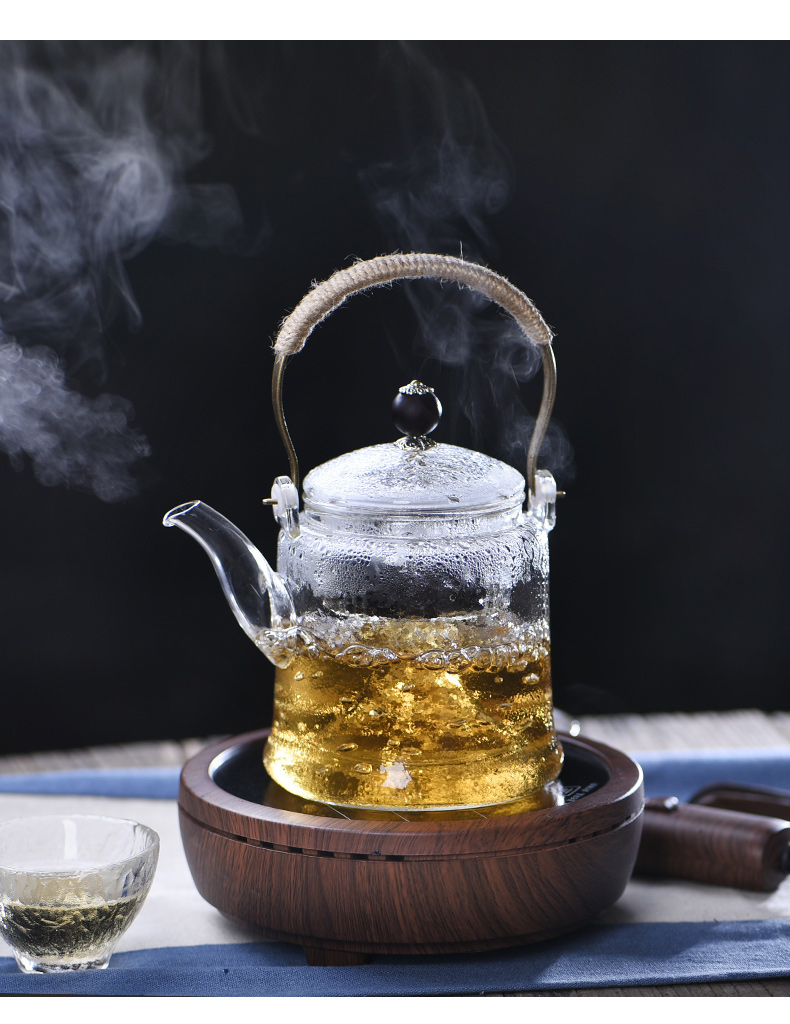 Special glass tea kettle teapot thickening high - temperature household electrical TaoLu boiled tea, kungfu tea stove cooking