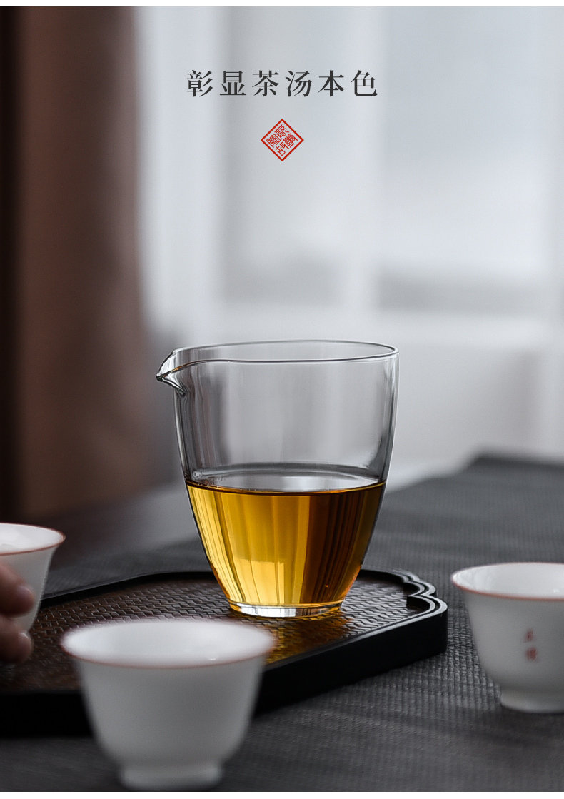 Ceramic fair story Japanese green tea points tea cup glass thickening heat) suit and a cup of tea accessories