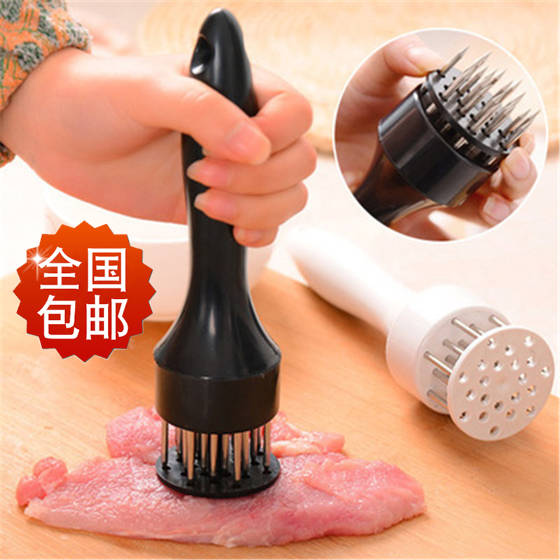 Button Meat Needle Meat Inserts Matcher Stainless Steel Nail Bull Fascia Steel Nail Plastic Inserts Pork Rinds Pork Hammer Burnt Meat Inserts