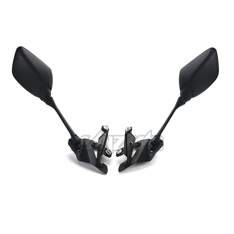 Yamaha NMAX155 CNC hợp kim nhôm mới sửa đổi gương chiếu hậu khung gương phụ kiện khung - Xe máy lại gương gương chiếu hậu xe máy uốn cong