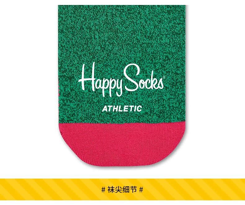 Happy vớ mùa xuân và mùa hè vớ bóng rổ thể thao cougar mô hình hoạt hình nam và nữ đôi vớ cotton - Vớ thể thao tất cao cổ nike