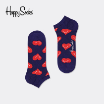 HappySocks Swedish Tide brand love socks men socks children tide low help shallow boat Socks couple spring and autumn