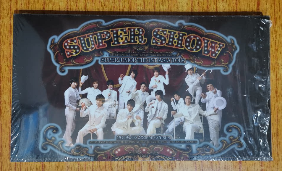 Teenager's first Asian Tour 2008 Dongwon Entertainment Gum Cover Original 2DVD Editor :V149