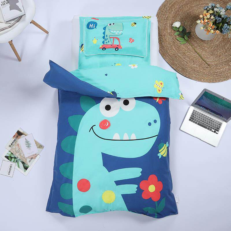 Kindergarten Quilt Three Sets Summer Pure Cotton Children Bedding baby Nap Universal Entrance Garden Bed with Core 6 pieces
