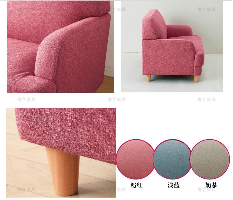 Thẩm mỹ nội thất đơn giản thời trang hiện đại đơn giản căn hộ nhỏ phòng khách vải sofa studio clubhouse sofa khách sạn - Nội thất khách sạn tủ treo quần áo