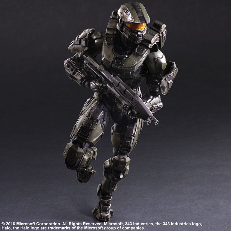 Pa Modified Master Chief Figure Halo Halo 5 Halo Model Doll Toy Movable Gift Pa Modified Master Chief Figure Halo Halo 5 Halo Model Doll Toy Movable Gift