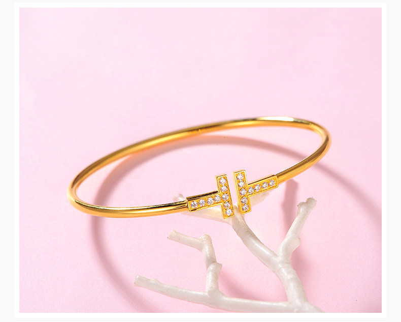 18K Double T Two -color Bracelet_08.jpg