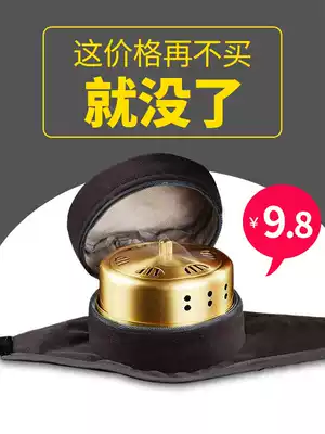 New moxibustion box moxibustion home official flagship store family moxibustion tools pure copper can fumigation instrument utensils