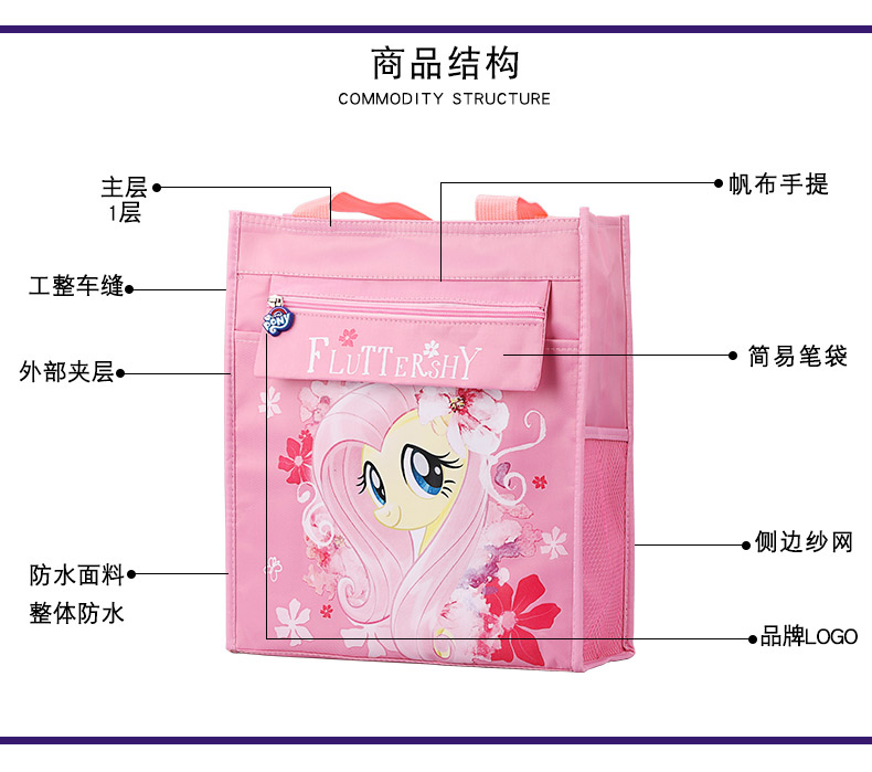 Xiao Ma Baoli trường tiểu học nghệ thuật túi hướng dẫn túi tote 儿童 túi sách trẻ em trang điểm vẽ túi giấy đặc biệt - Túi bé / Ba lô / Hành lý balo cho bé trai