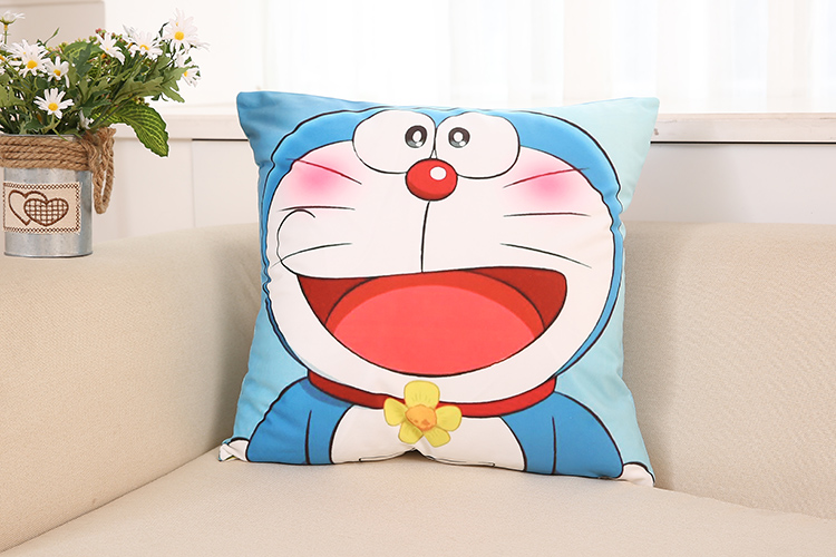 Cartoon A Dream Doraemon chất béo màu xanh mèo Doraemon gối bìa đệm gối trẻ em món quà - Trở lại đệm / Bolsters bộ chăn gối ngủ văn phòng giá rẻ