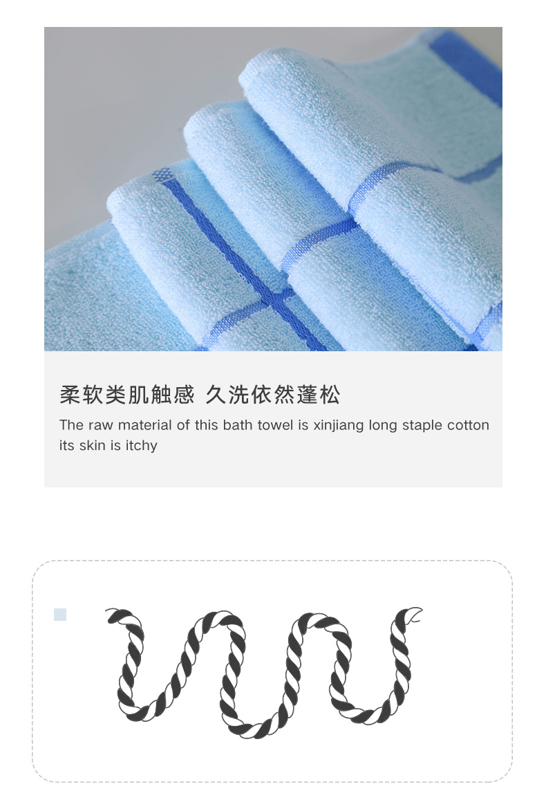 Khăn Jie Li Ya Bông giặt gia đình người lớn nam nữ dày mềm thấm nước lưới đôi khăn 2 tải - Khăn tắm / áo choàng tắm khăn tắm sợi tre