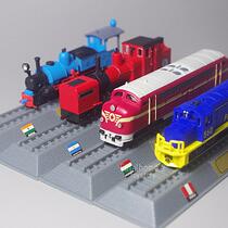 Bulk cargo retro European steam train Industrial Revolution simulation train model ornaments cognitive toy