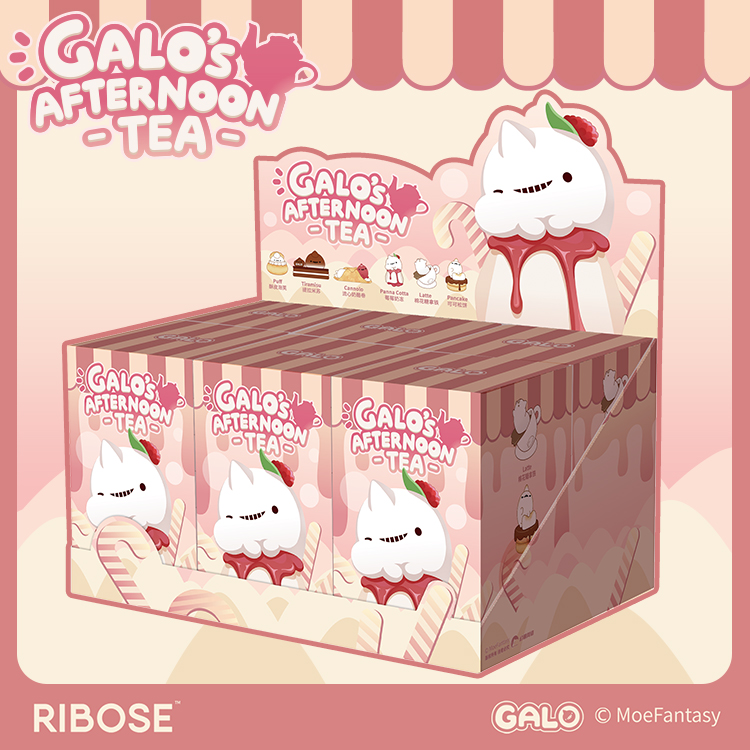 Huanmeng Official Store GALO's Afternoon Tea Theme Egg Box Blind Box Take away the whole box