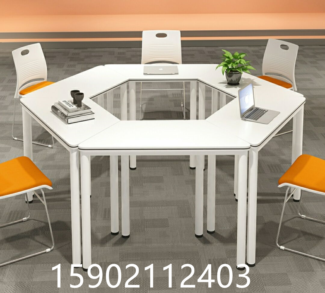 Art training table trapezoidal toddler learning double-decker desks and chairs kindergarten one-to-one education table tutoring table and chairs