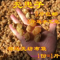 3 kg new wild enzyme Sapindia peel round saponins free non-woven bag 1 kg